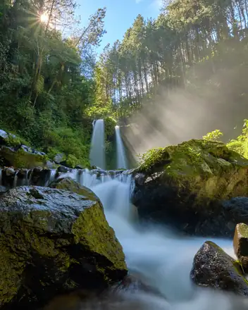 Placeholder: Air terjun Grenjengan Kembar di Kabupaten Magelang