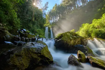 Placeholder: Air terjun Grenjengan Kembar di Kabupaten Magelang
